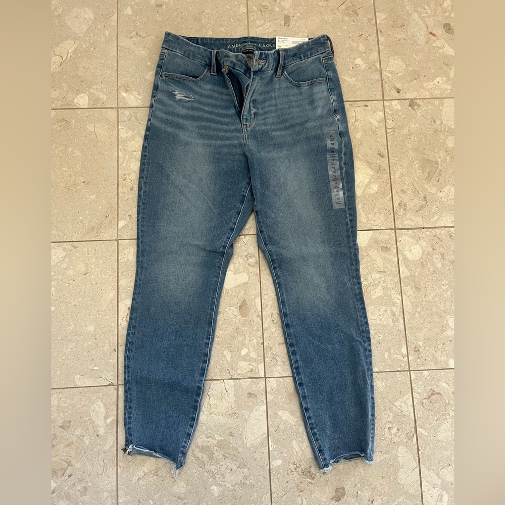 *NWT* american eagle jeggings 10 curvy short highrise